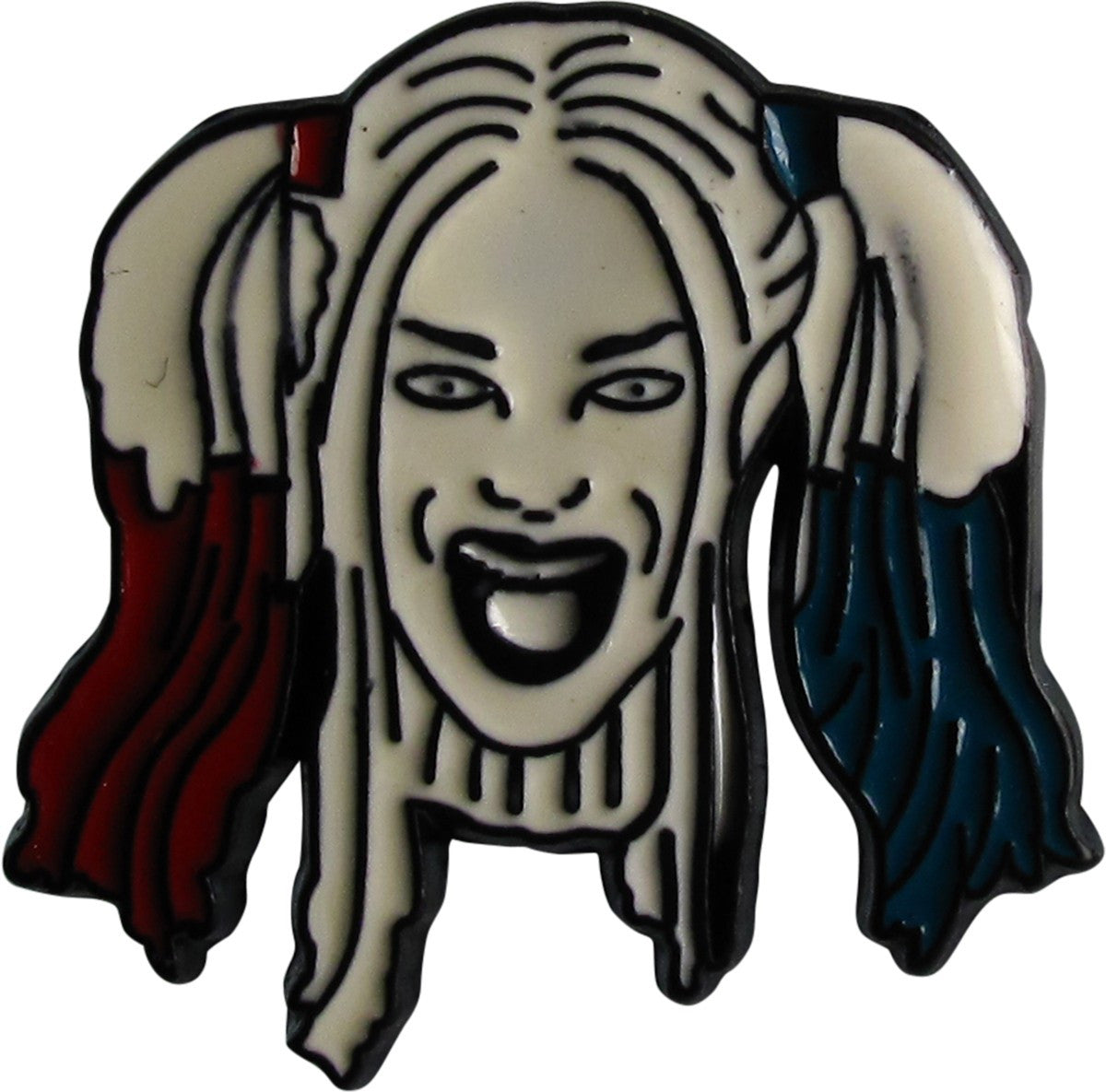 Suicide Squad Harley Quinn Face Lapel Pin