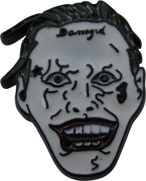 Suicide Squad Joker Face Metal Lapel Pin