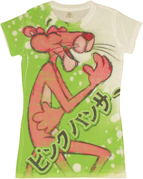 Pink Panther Japanese Baby Tee