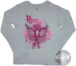 Pirates of the Caribbean Bird Long Sleeve Youth T-Shirt