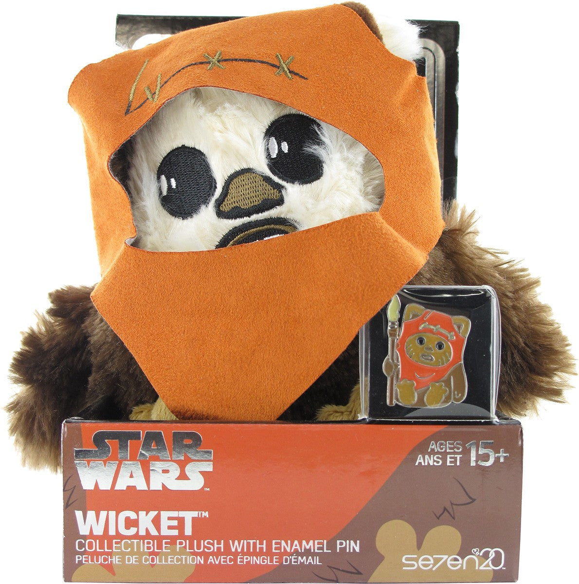 Star Wars Wicket W. Warrick with Pin Plush