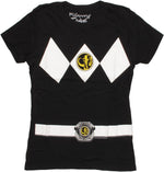 Power Rangers Black Baby Tee