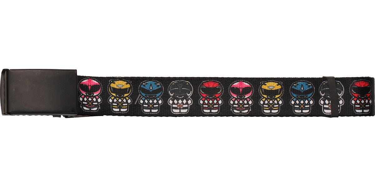 Power Rangers Chibi Team Wrap Mesh Belt
