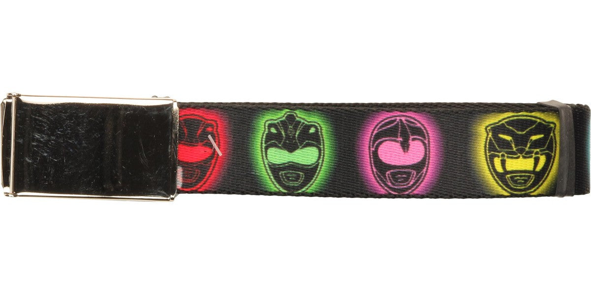 Power Rangers Glow Helmets Mesh Belt