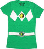Power Rangers Green Baby Tee