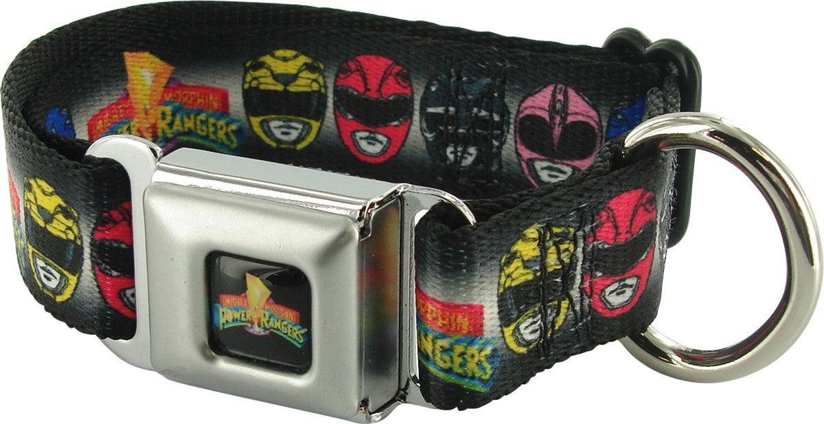 Power Rangers Helmets Pet Collar