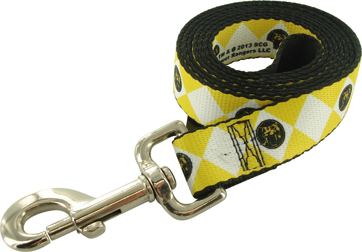 Power Rangers Yellow Uniform Pet Leash