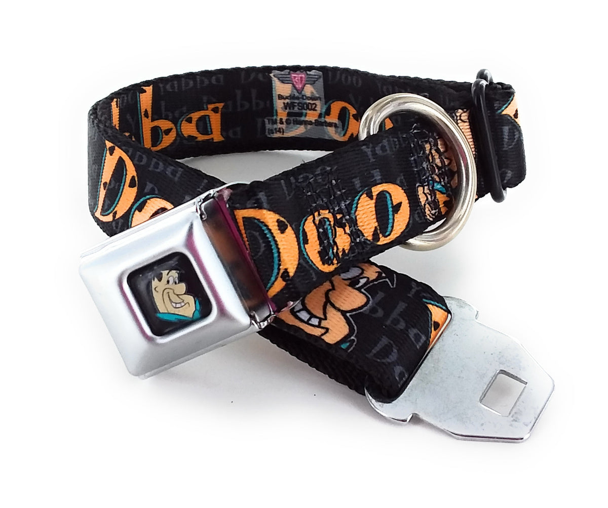 Flintstones Wf5002 Seat Belt Buckle Pet Collar
