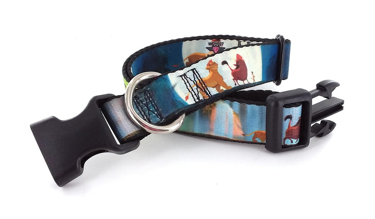 Lion King WDY027 Side Release Buckle Pet Collar
