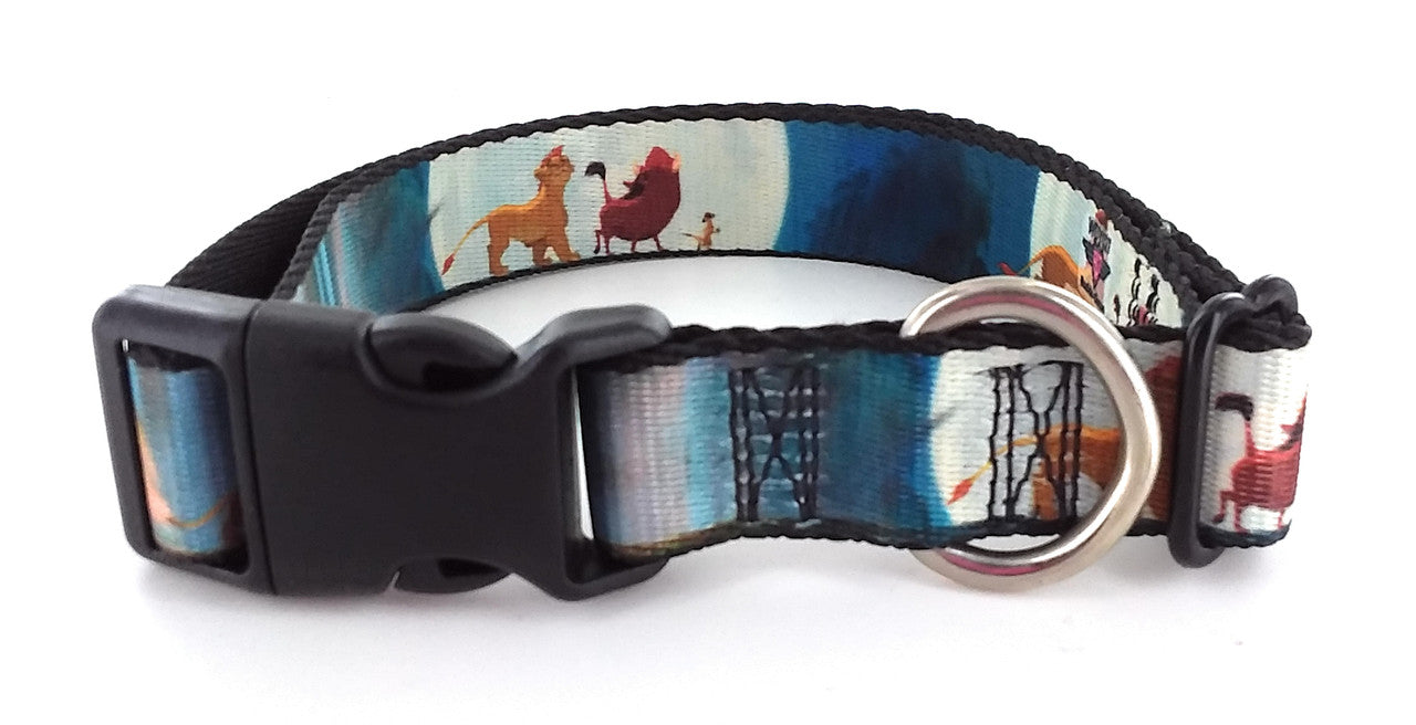 Lion King WDY027 Side Release Buckle Pet Collar