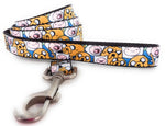 Adventure Time Finn and Jake Wrap 4 Foot Pet Leash