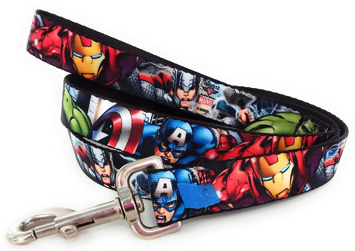 Avengers Superheroes Wrap 4 Foot Pet Leash