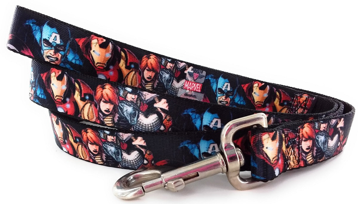 Avengers Superhero Wrap 4 Foot Pet Leash