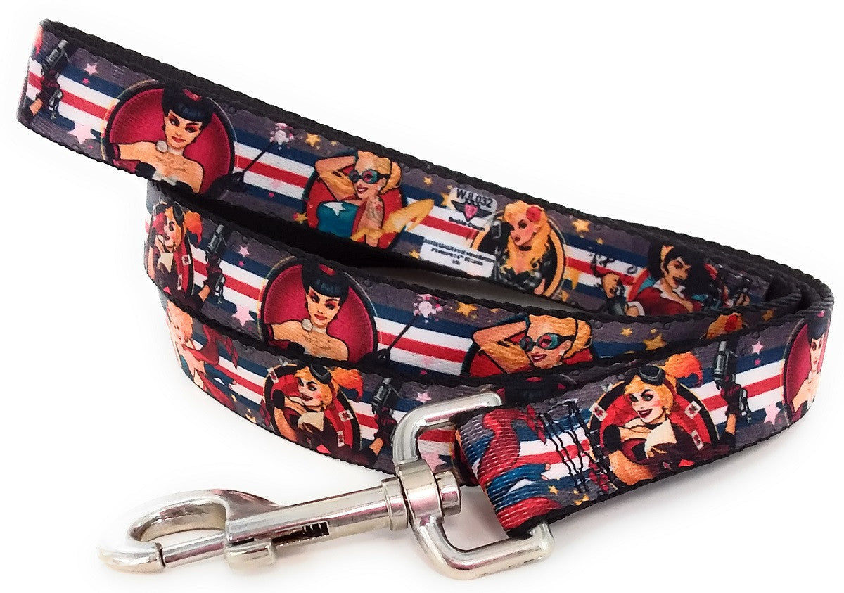 DC Comics Bombshells Wrap 4 Foot Pet Leash