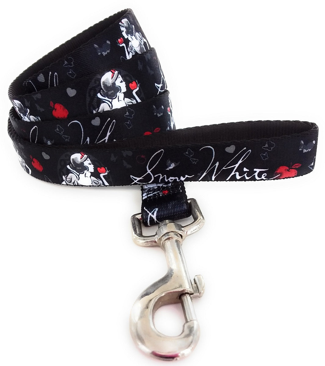 Snow White Apple Wrap 4 Foot Pet Leash