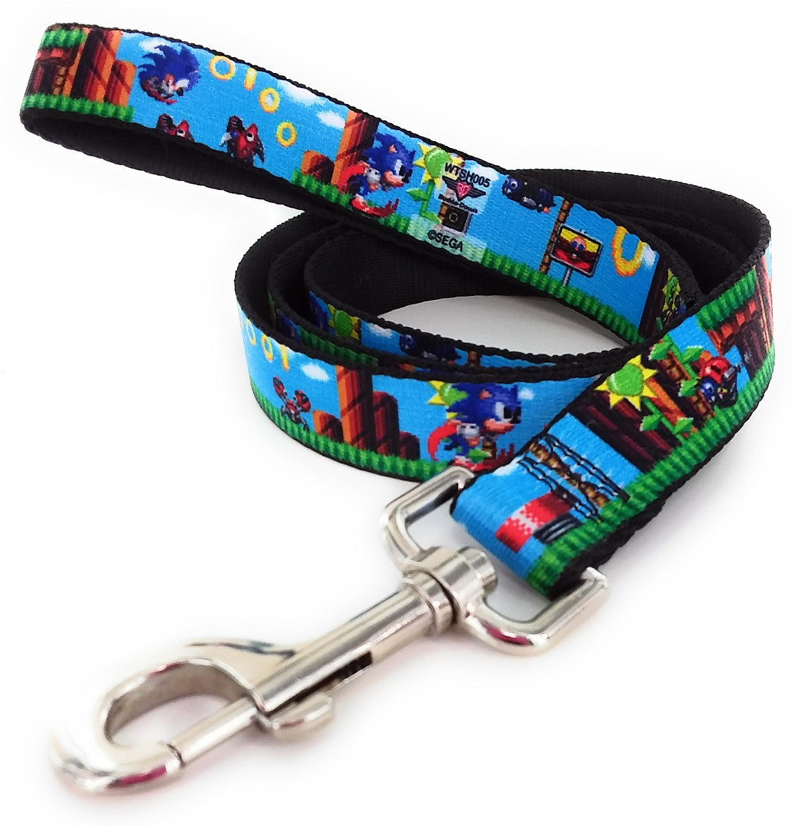 Sonic the Hedgehog Scene Wrap 4 Foot Pet Leash