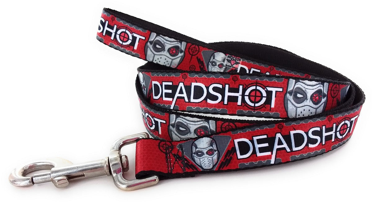 Suicide Squad Deadshot Wrap 4 Foot Pet Leash