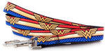 Woman Woman Logos Stripes 4 Foot Pet Leash