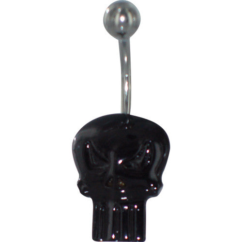 Punisher Belly Ring