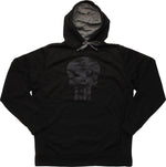 Punisher Camouflage Skull Logo Pullover Hoodie