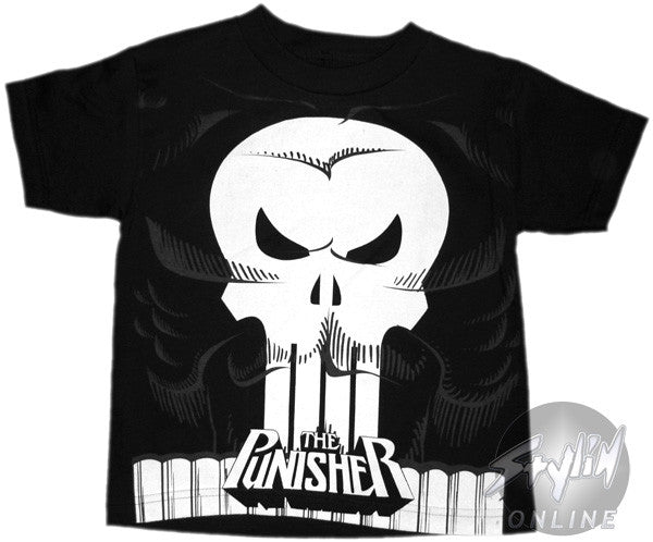 Punisher Costume Youth T-Shirt