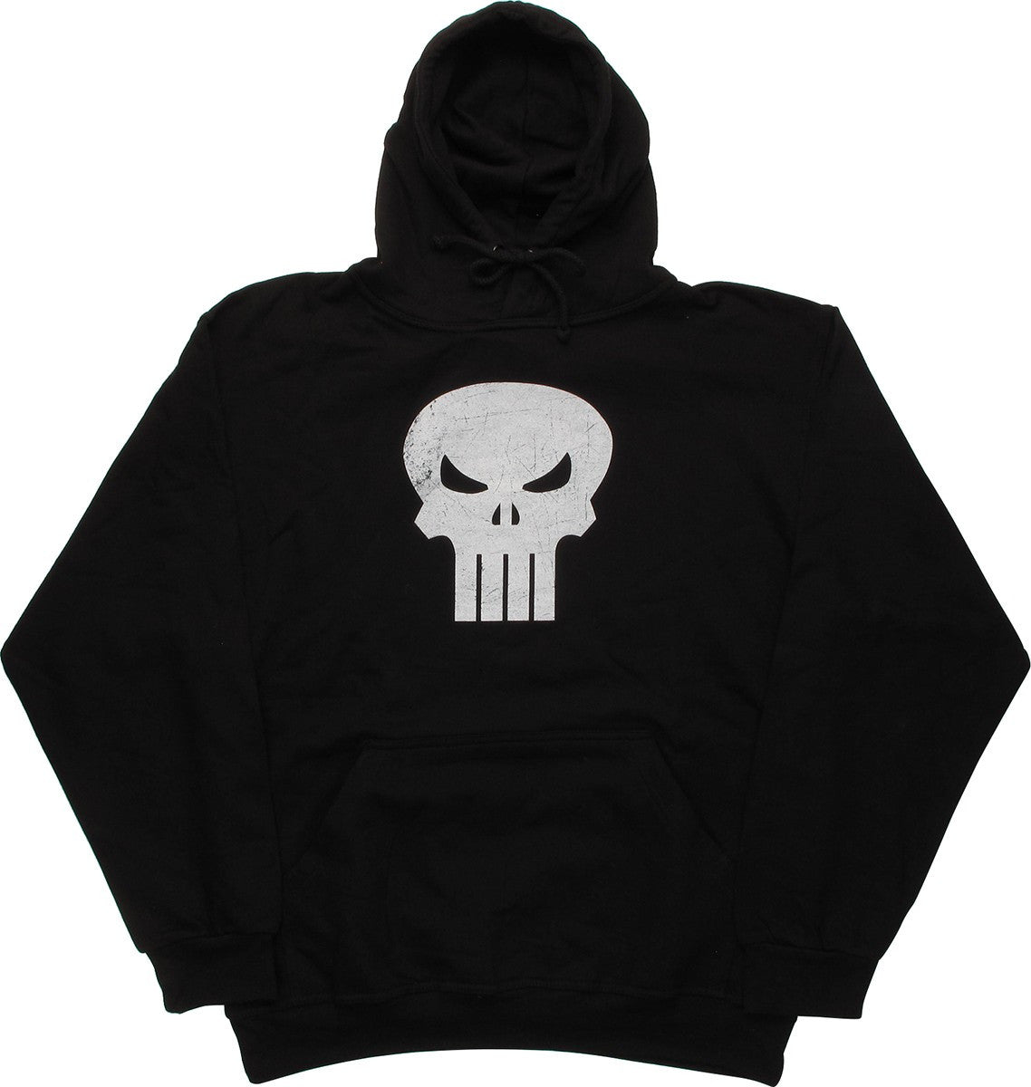 Punisher Distressed Logo Pullover Hoodie