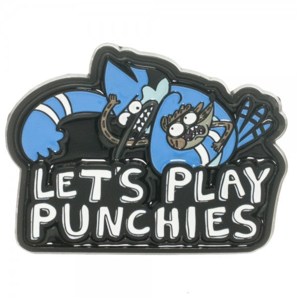 Regular Show Play Punchies Belt Buckle