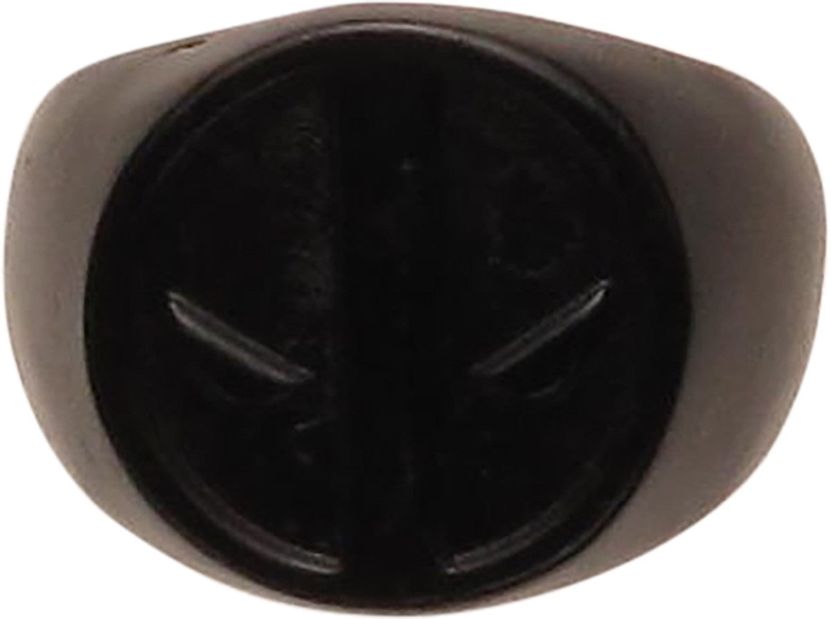 Deadpool Logo Black Ring