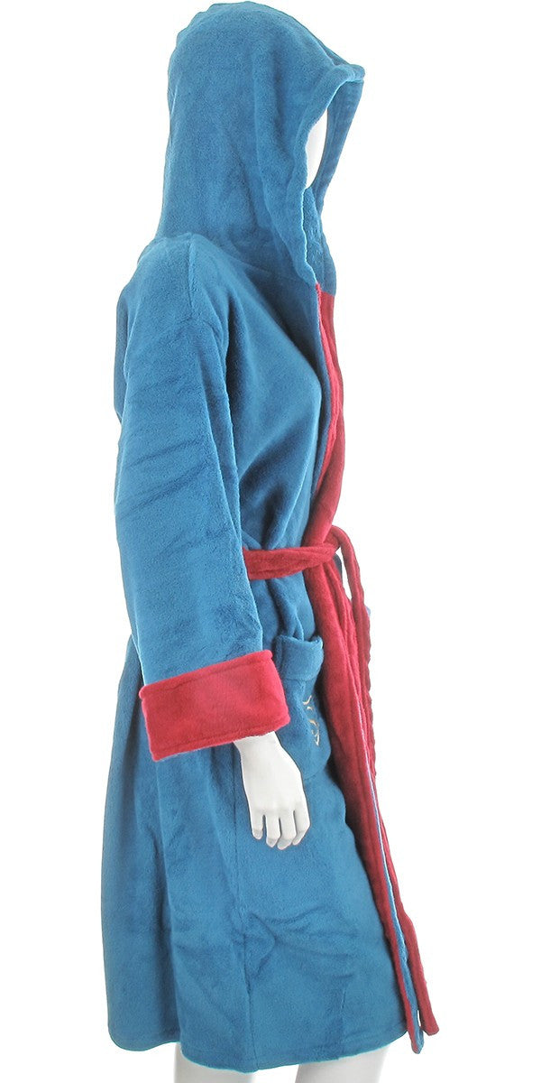 Supergirl Bombshell Ladies Fleece Robe