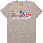 Rock the Vote Flag Shoe Youth T-Shirt