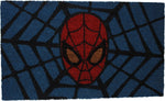 Spiderman Mask Spider Web Doormat
