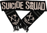 Suicide Squad Logo Black Jacquard Black Scarf