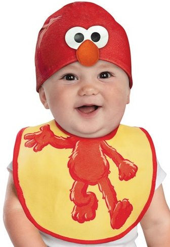Sesame Street Elmo Bib Hat Infant Costume
