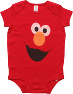Sesame Street Elmo Face Snap Suit