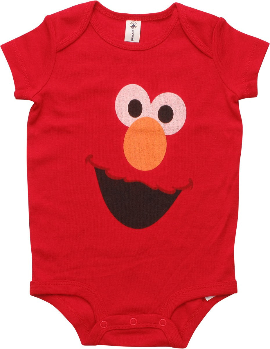 Sesame Street Elmo Face Snap Suit