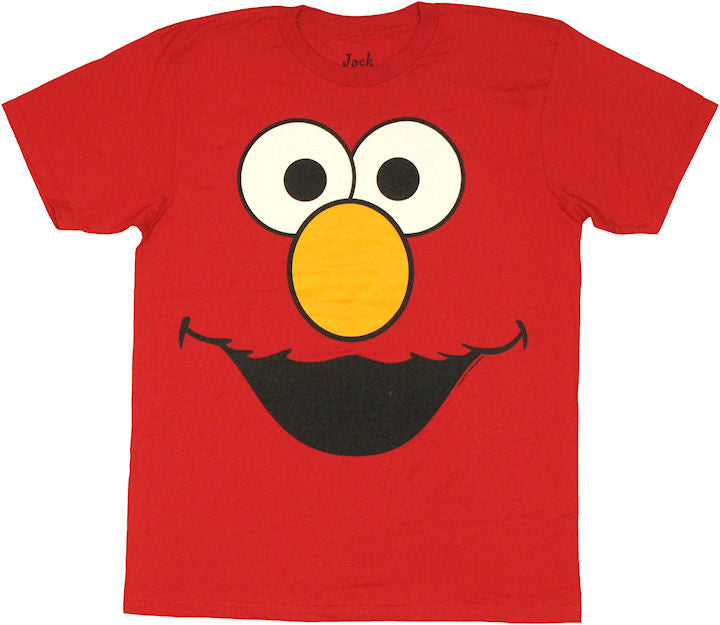 Sesame Street Elmo Face T Shirt Sheer