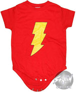 Shazam Symbol Snap Suit