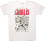SHIELD Nick Fury Collage T-Shirt
