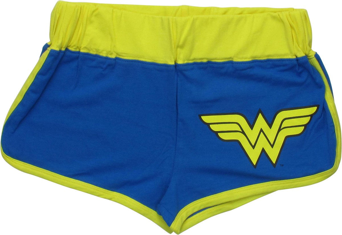 Wonder Woman Classic WW Logo Juniors Shorts