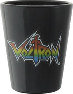 Voltron Rainbow Outline Shot Glass