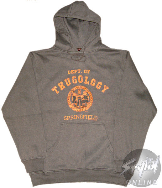 Simpsons Thugology Hoodie