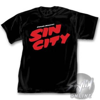 SIN CITY frank miller movie Tシャツ　XL Sin City Tee - Public Laundry