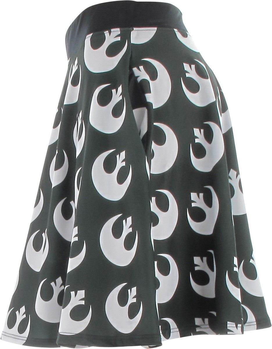 Star Wars Rebel Logo All Over A Line Skirt