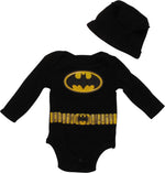 Batman Classic Costume Long Sleeve Snap Suit Set