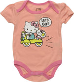 Hello Kitty Let's Go Coral Snap Suit
