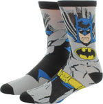 Batman Heroes Never Stop 2 Pair Socks Set