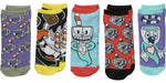 Cuphead Ghosts 5 Pair Ankle Socks Set