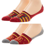 Harry Potter Gryffindor Liner 2 Pack Socks Set