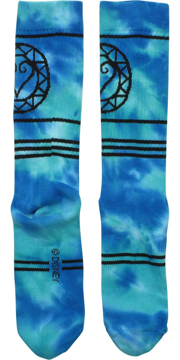 Kingdom Hearts Logo Tie Dyed Crew Socks