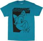 Sonic the Hedgehog Two Tone T Shirt